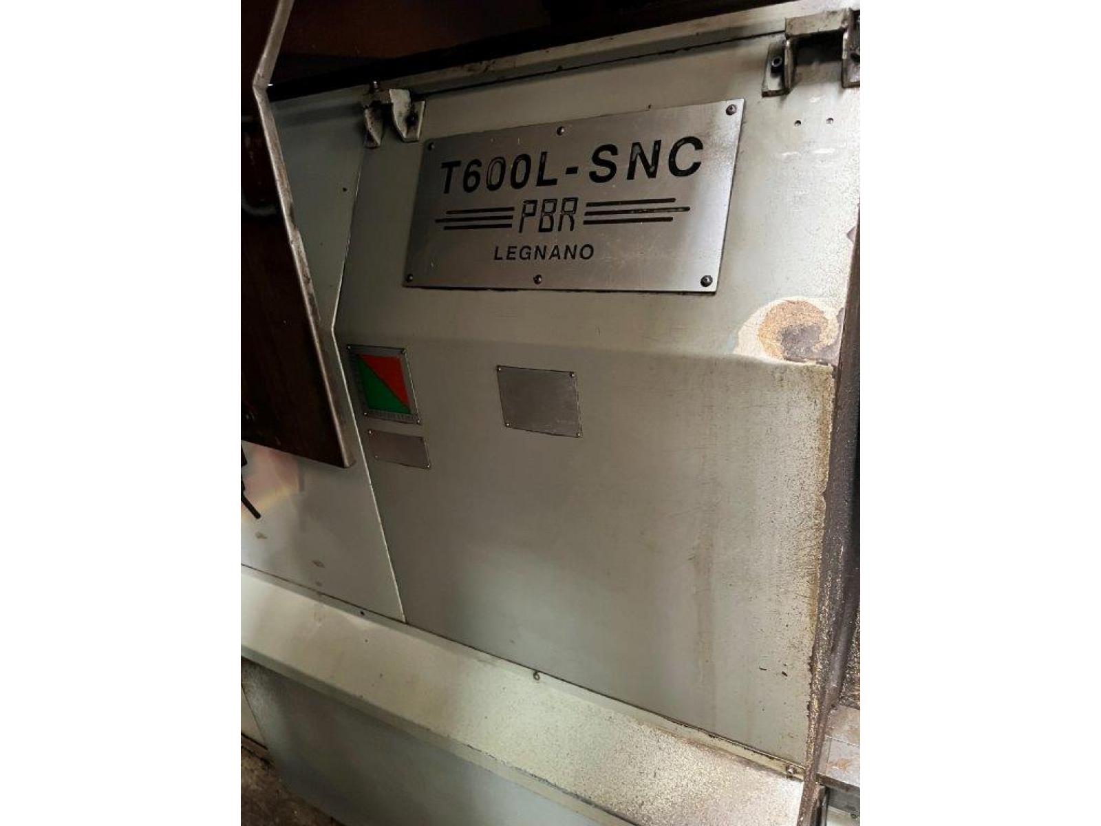 TORNIO CNC PBR T 600 L - A BANCO PIANO  ​  Retrofit 2019  Cnc Fagor  Utensili motorizzati - Capto  Asse C  Distanza punte mm 8.0