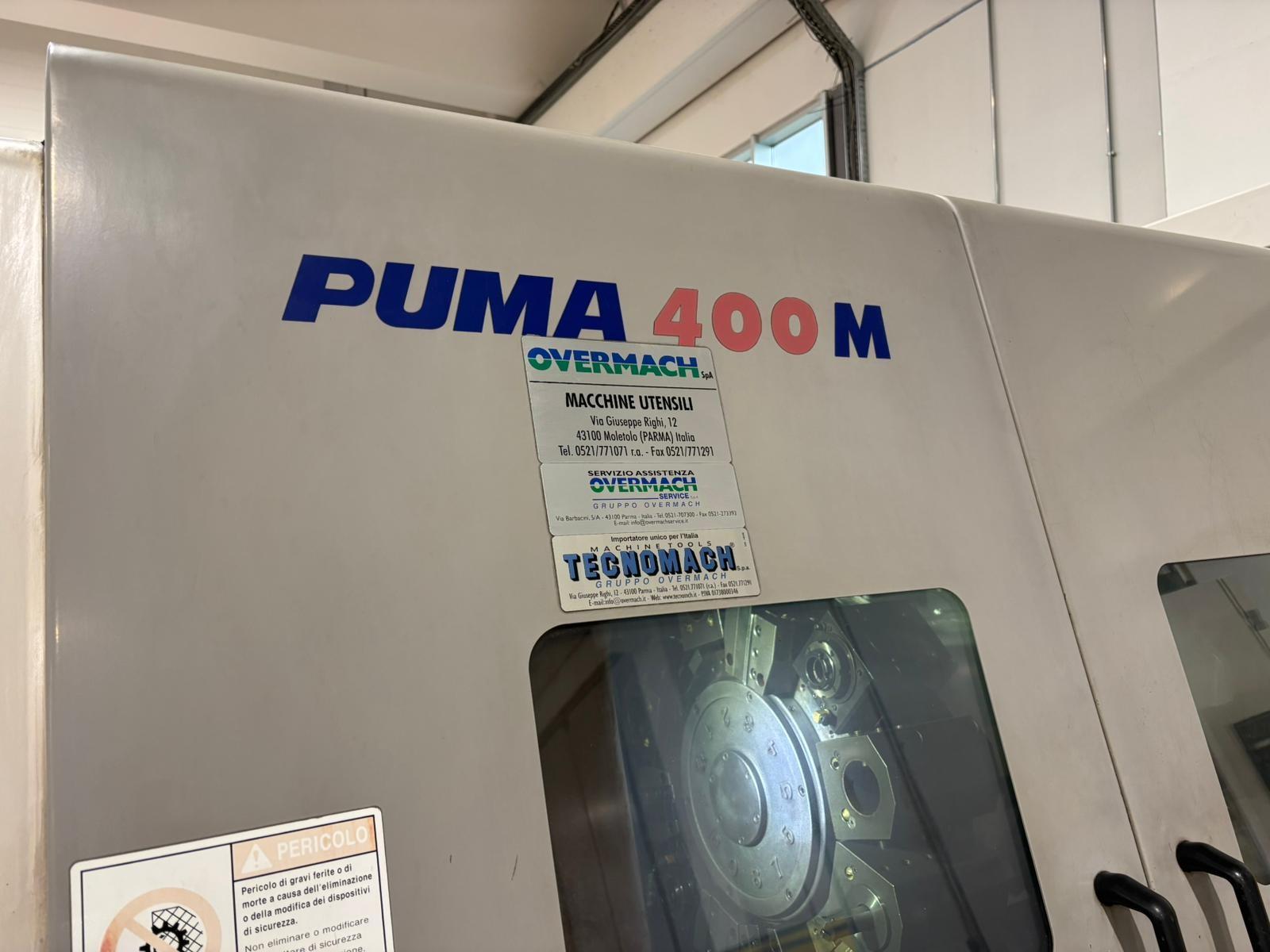 TORNIO A CONTROLLO PUMA 400 M
