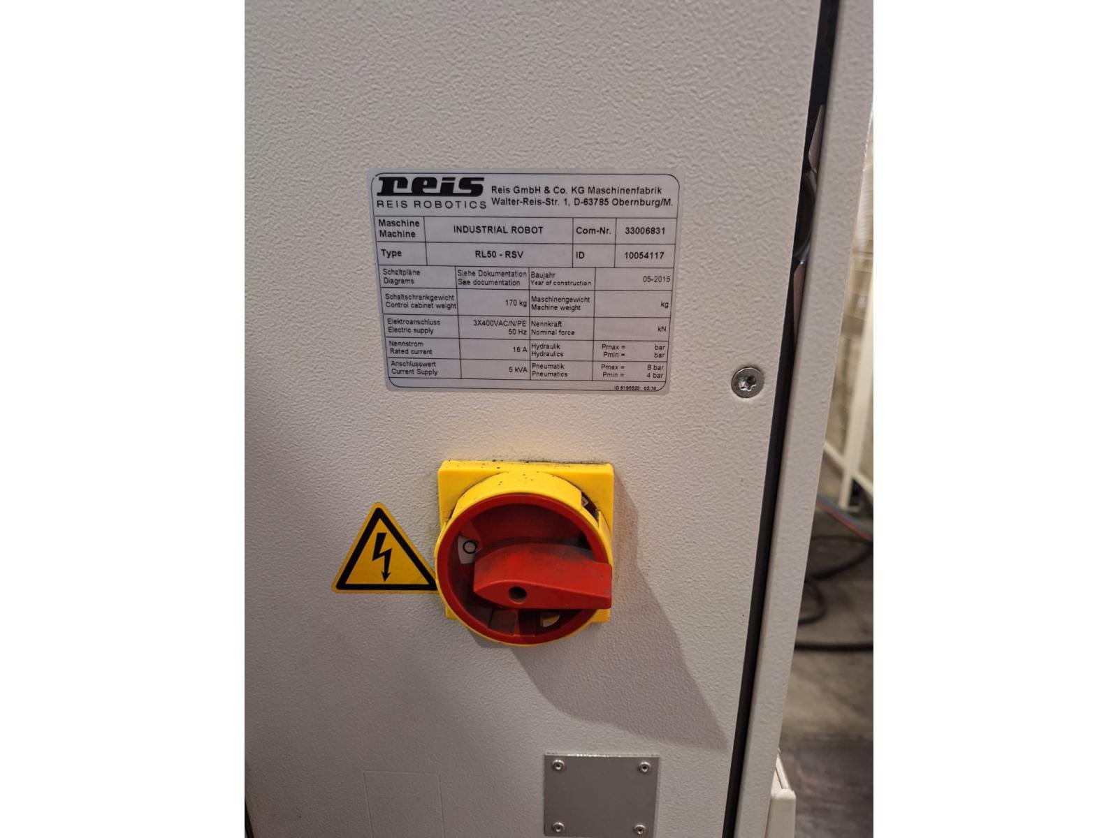 TRAVI DI SALDATURA REIS CON POSIZIONATORE E SALDATRICE