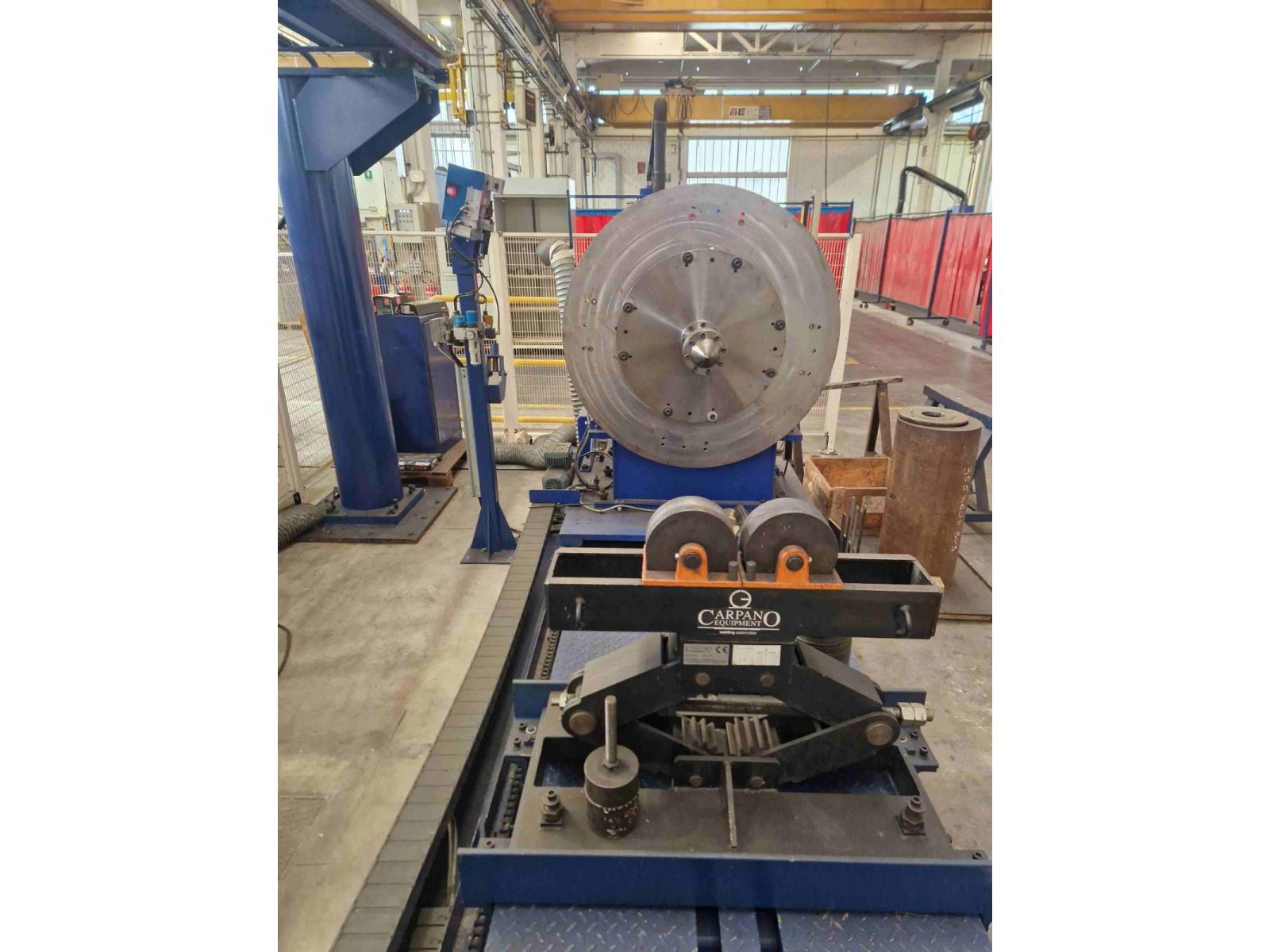 TRAVI DI SALDATURA REIS CON POSIZIONATORE E SALDATRICE